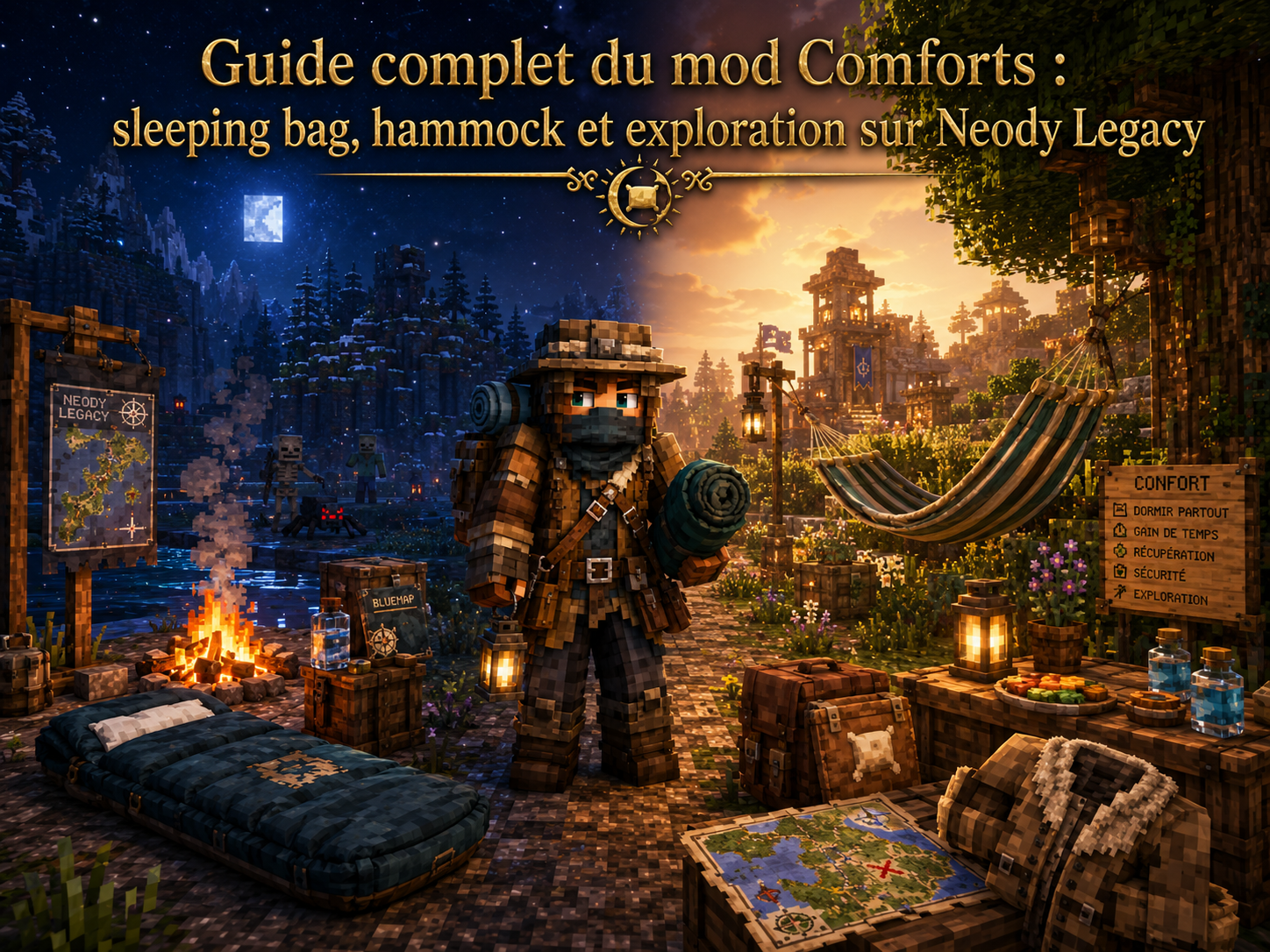 Guide Comforts : sacs de couchage et hamacs portables