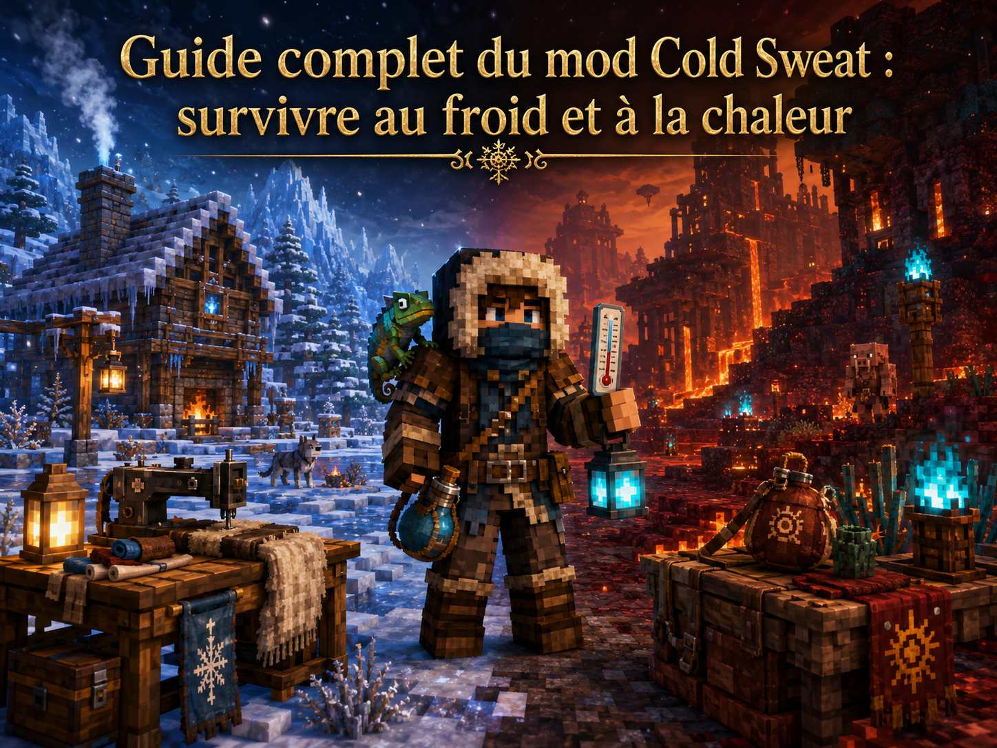 Guide complet du mod Cold Sweat : survivre au froid et à la chaleur