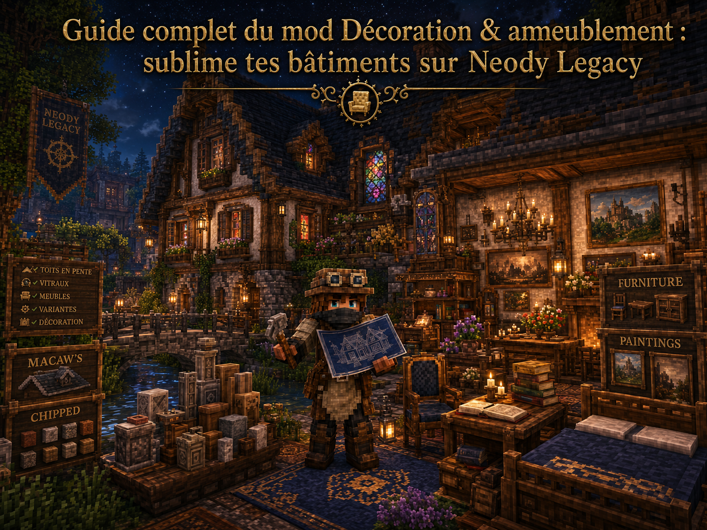 Décoration & ameublement : sublime tes bâtiments