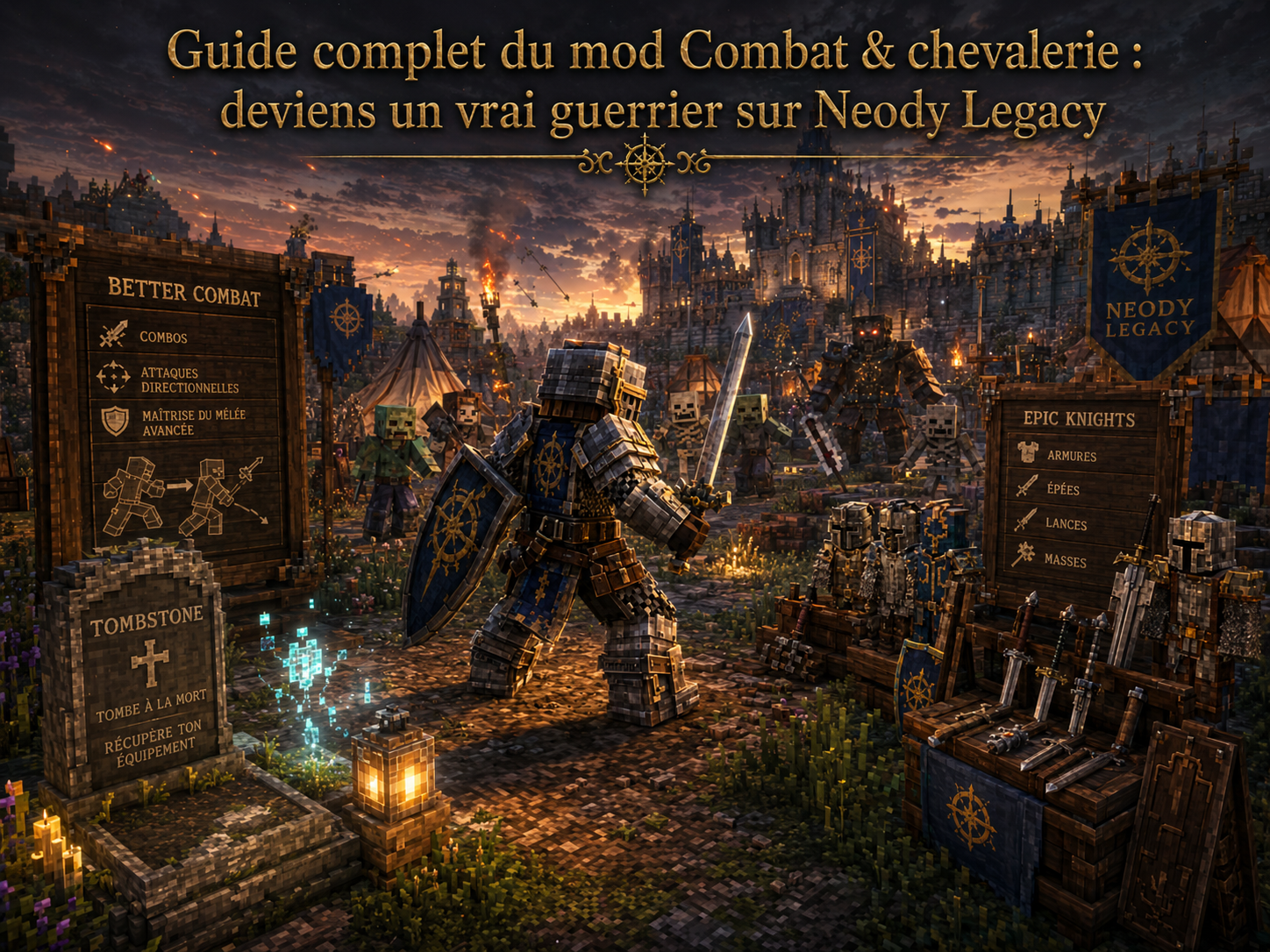 Combat & chevalerie : deviens un vrai guerrier