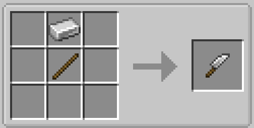 Le Couteau (Knife) : existe dans tous les matériaux